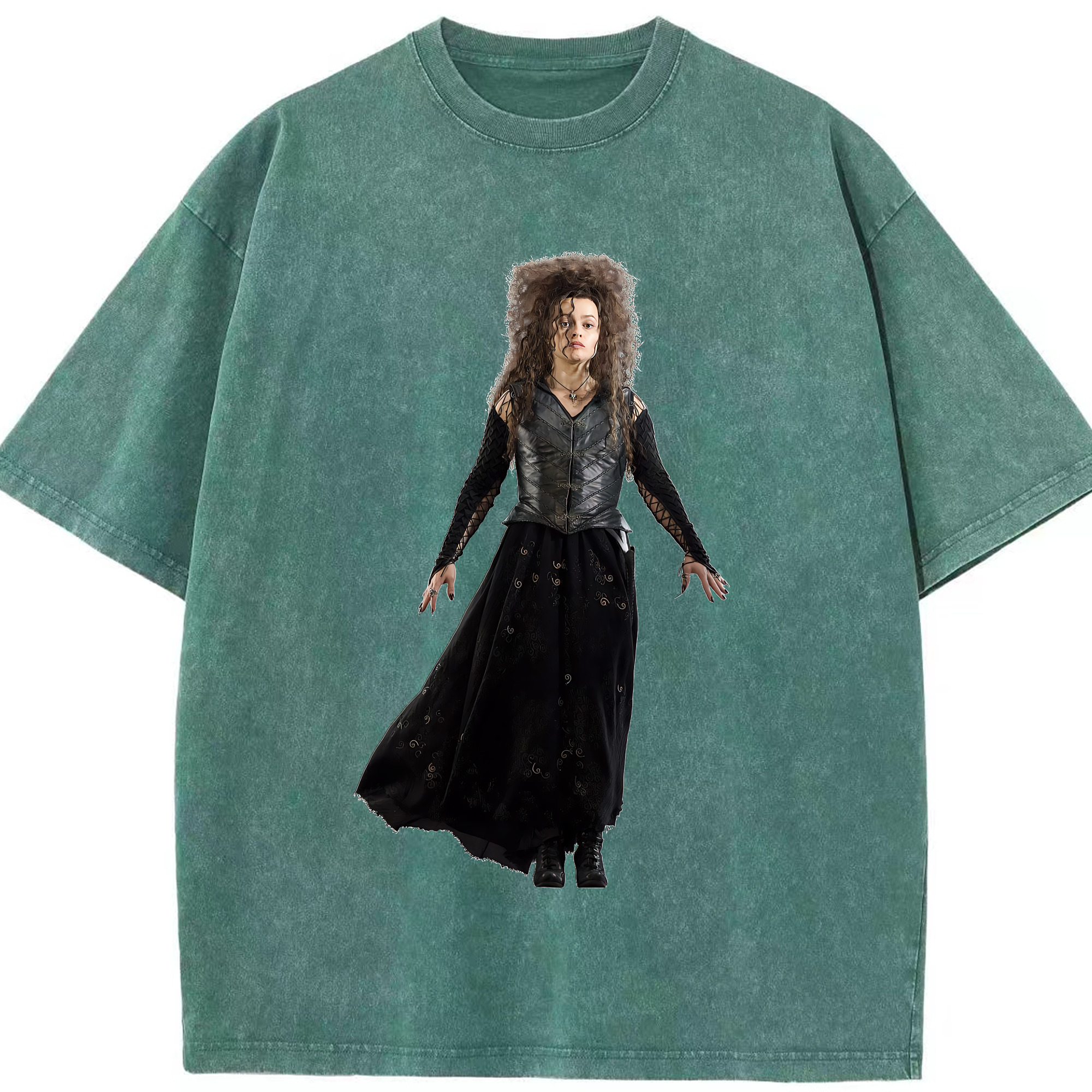 （画像用） Harry Potter ハリー・ポッターシリーズ 綿100% ヴィンテージ風 半袖Tシャツ（フロントプリント）